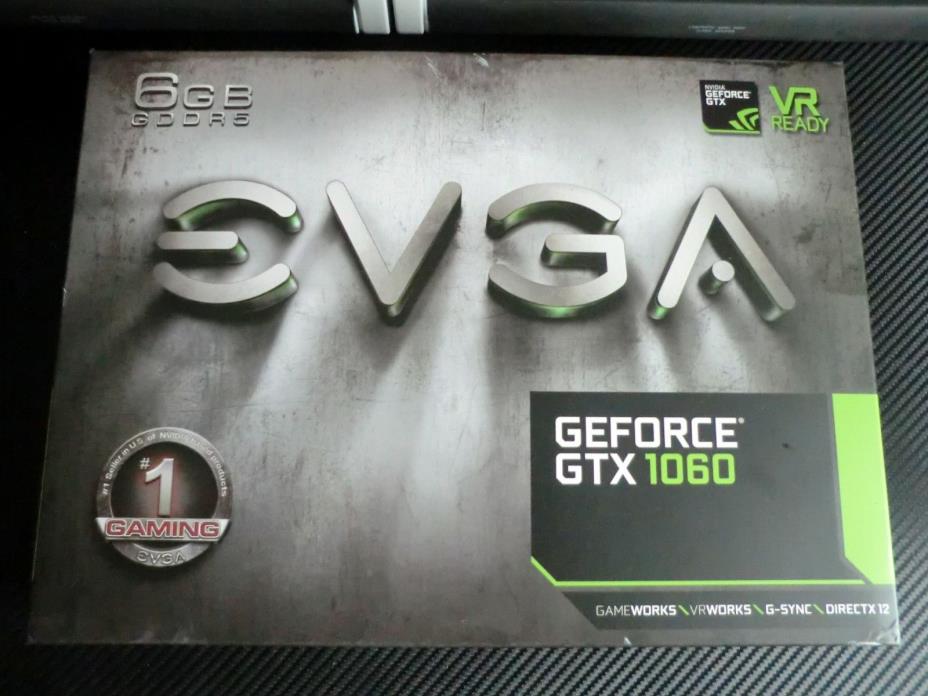 EVGA GeForce GTX 1060 SS 6GB GDDR5 Graphics Card Dual Fan