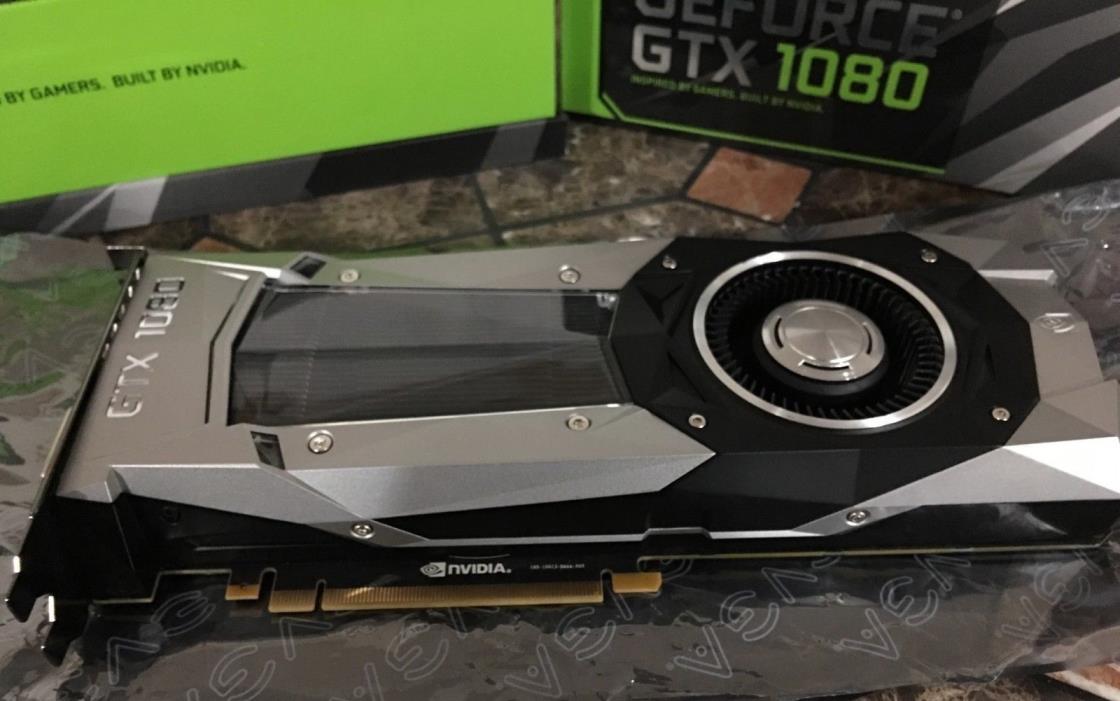 NVIDIA - GeForce GTX 1080 Founders Edition 8GB GDDR5X PCI Express 3.0 Graphic