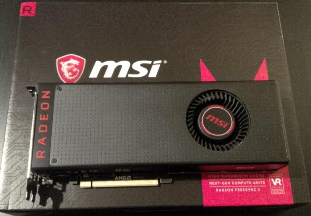 MSI AMD Radeon RX Vega 56 - 8GB HBM2 - Video Card - Samsung Memory - USED