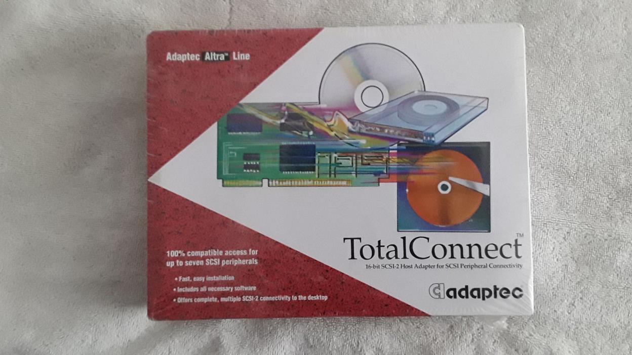 Adaptec AVA-1515 Total Connect 16Bit SCSI-2 Host Adapter - New, Still in wrapper