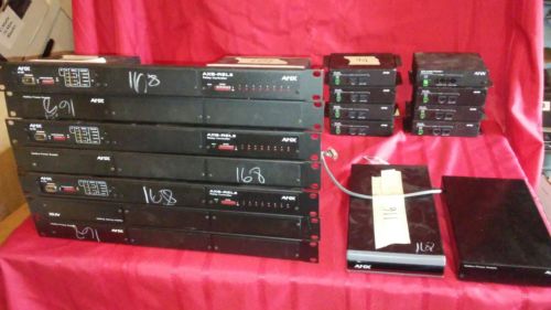 Lot of AMX  Video Equipment Rack Mountable   NI-700 Power Supplies NXA-AVB Units