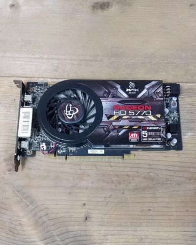 XFX Radeon HD 5770 DirectX 11 HD-577X-Z5F3 1GB  Video Card, Supports 5 Monitors