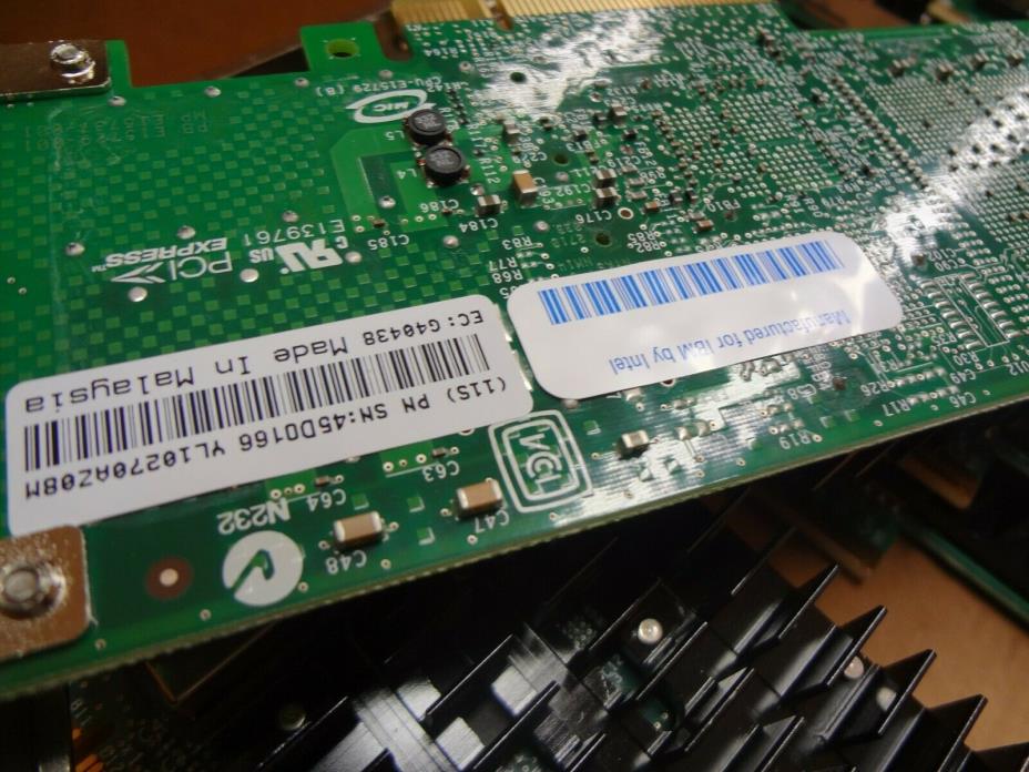 IBM Intel 10 Gigabit D95857 XF Server Adapter 45D0166 D95857-007-8 PCIe Card