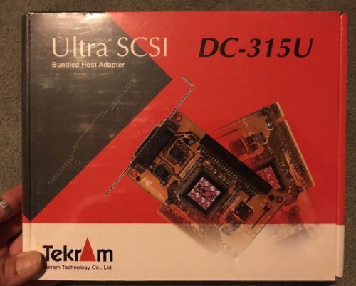 TEKRAM TECHNOLOGY DC-315U ULTRA SCSI BUNDLED HOST ADAPTER NEW