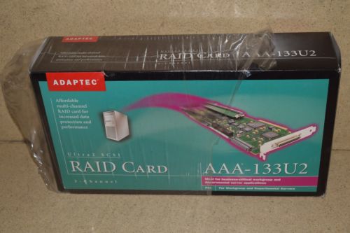 ^^ ADAPTEC UTRA2 SCSI RAID CARD AAA-133U2 -NEW IN BOX
