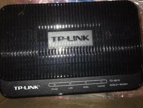 TP-Link TD-8616 ADSL2+ DSL Broadband Modem