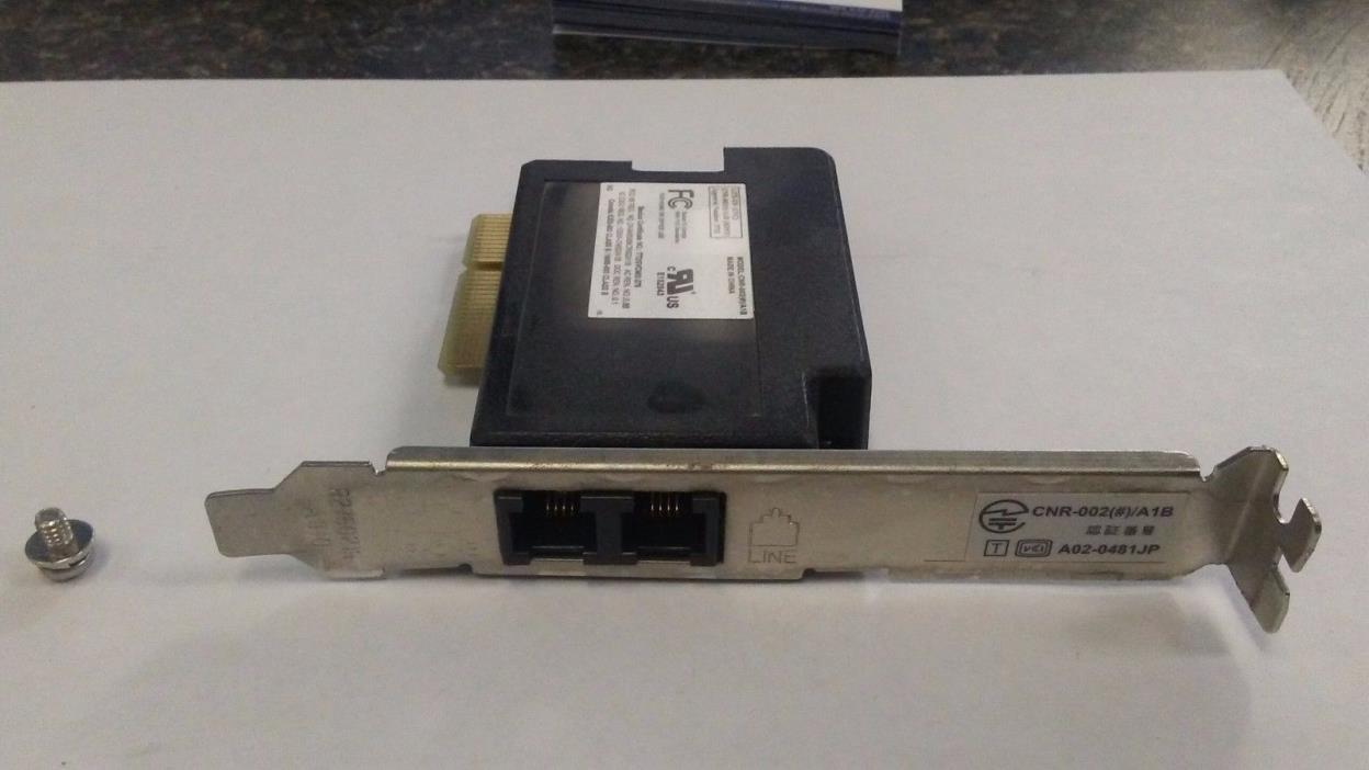 LITE-ON (GVC) CNR-002 (#)/A1B SONY 471-D3A22GM FAX PHONE 56K PCI MODEM CARD