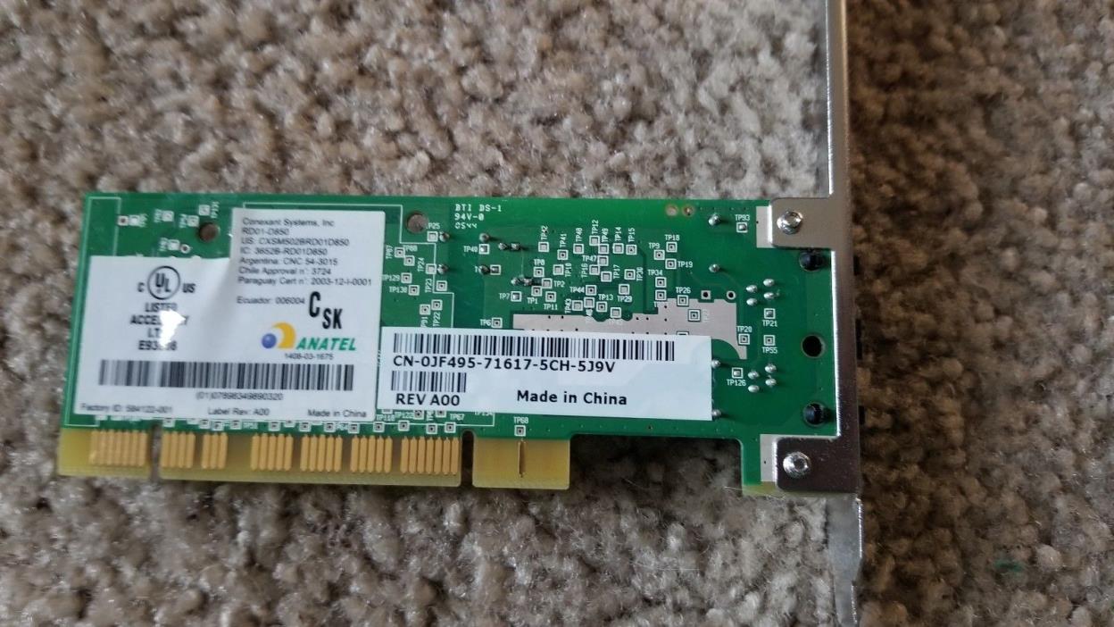 Anatel 56k pci modem