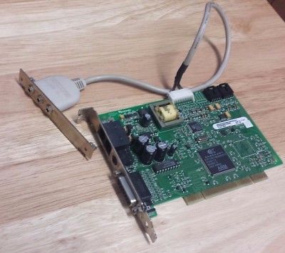 Smart Modular Technologies 5184-9924 90079 PCI Sound Card Modem w/ add-in card