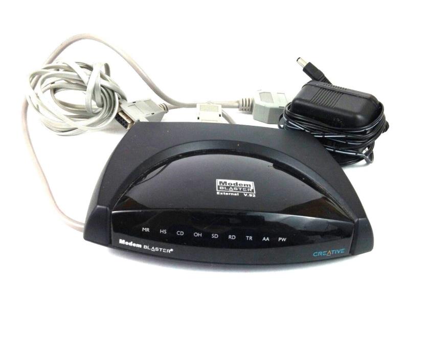 CREATIVE Modem BLASTER V.92 External DE5621 AC Power Adapter TESTED