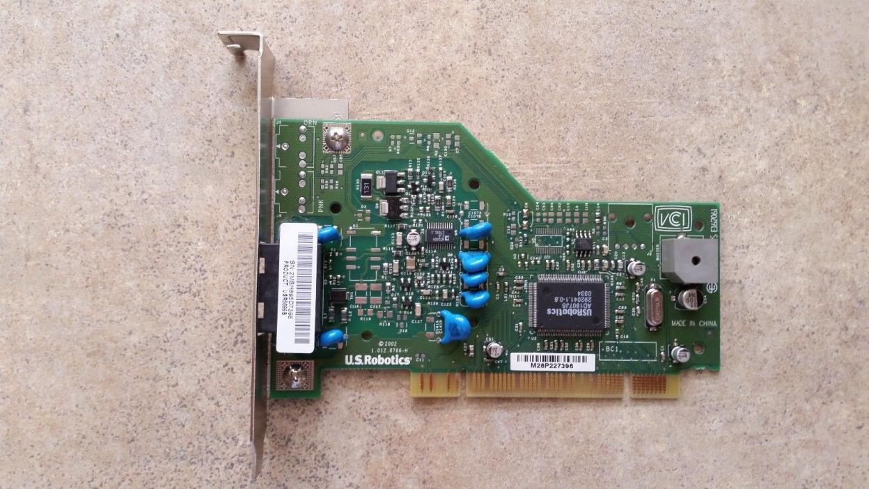 USRobotics USR5699B 56Kbps PCI Modem 1.012.0766-H Adapter Card Board