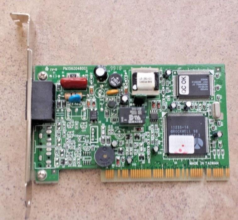 CIS Technology FB WS-5614PM3A 11235-14 Rockwell PCI Modem Card 5614PM3