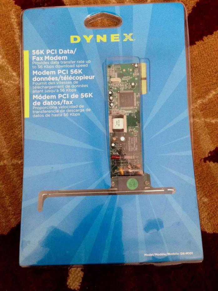 Dynex DX-M101 56K V.92 PCI Internal Data/Fax Modem