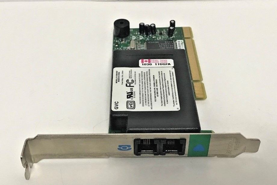 GVC F-1156I/R2F 1K636 56K Data/Fax/Voice PCI Modem Card Rev A00