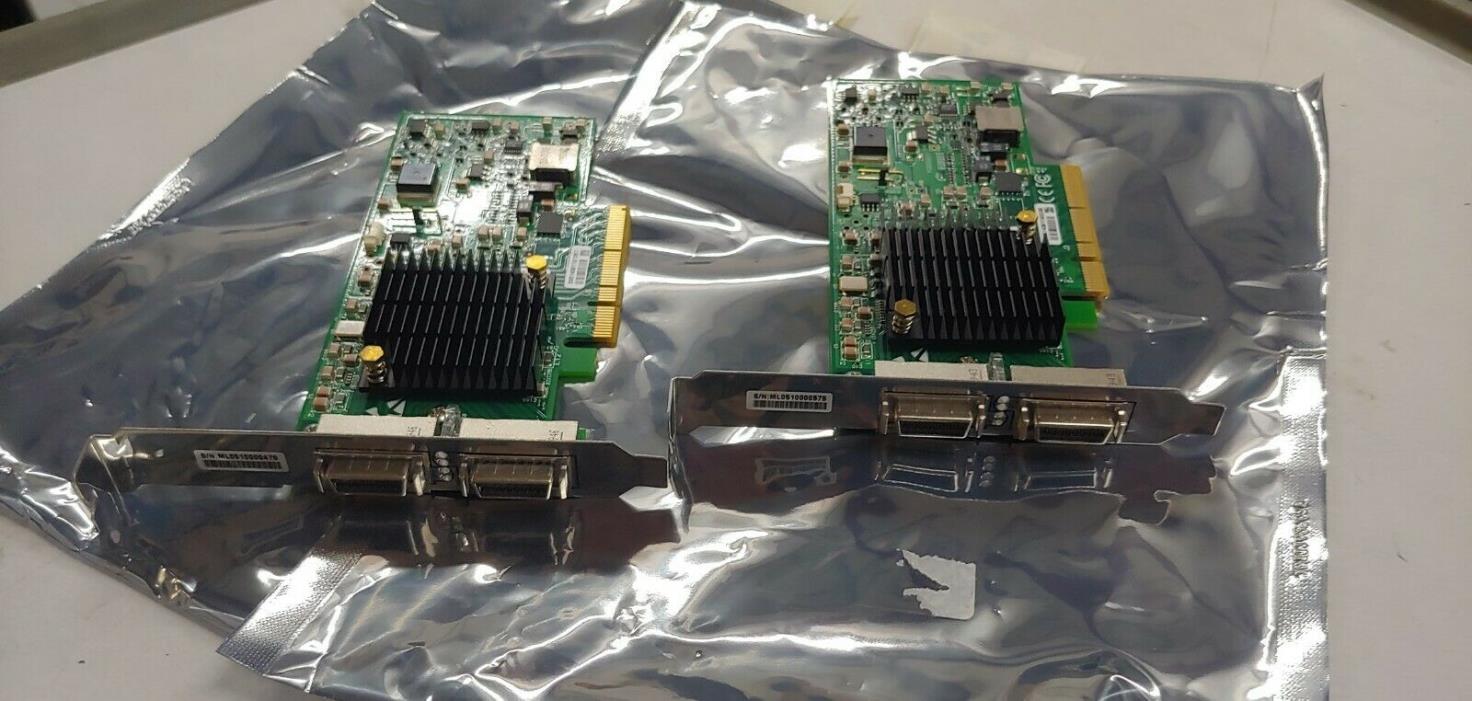 Qty 2 x Voltaire Infiniband PCI-E HCA500EX-D Dual-Port Host Channel Adapter