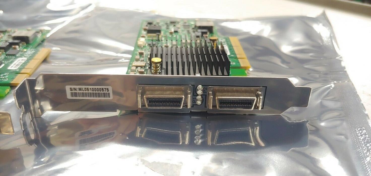 Voltaire Infiniband PCI-E HCA500EX-D Dual-Port Host Channel Adapter HCA-00001