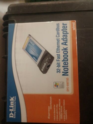 D-Link Dfe-690txd 32 Bit Fast Ethernet CardBus Adapter