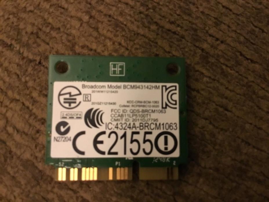 Broadcom BCM943142HM  Wireless bluetooth