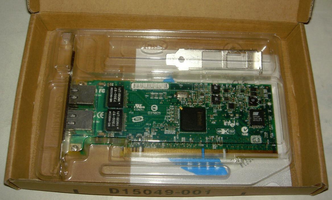NEW--Intel PWLA8492MT (82546) Chipset Pro 10/100/1000 Gigabit Dual-Port PCI Lan