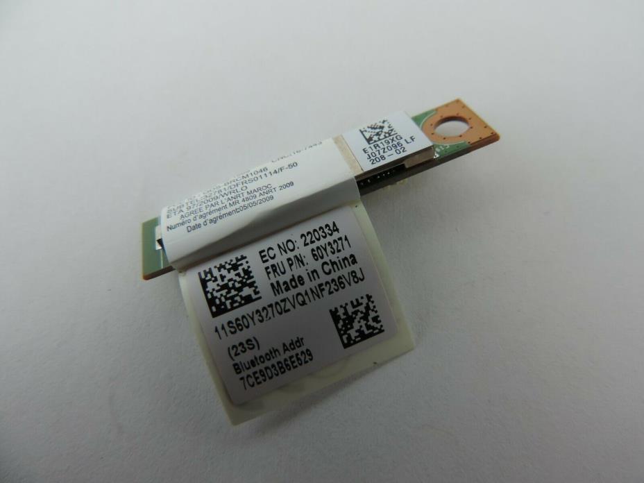 OEM Genuine Lenovo Thinkpad E520 Bluetooth Card Module 60Y3271