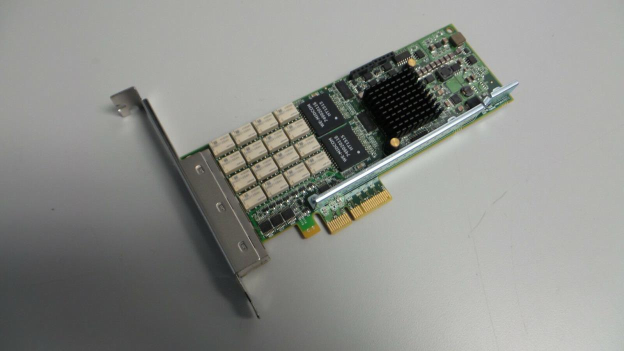 Riverbed 410-00115-01 4-Port Copper Gigabit PCI Express Bypass Card