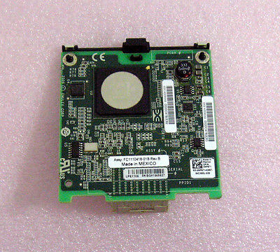Dell Emulex LPE1105 4GB Fibre Channel Mezzanine Card HBA NP671 Power Edge M805
