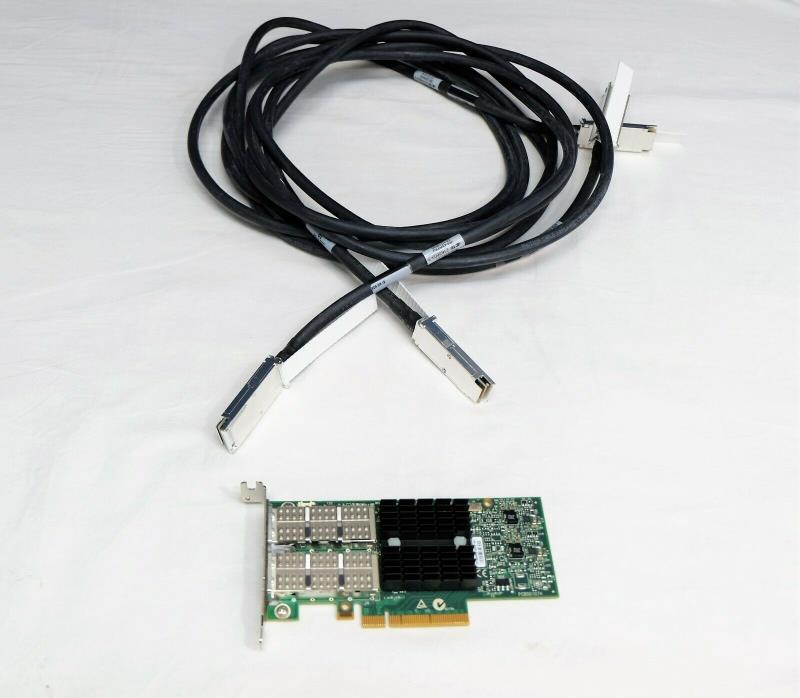 Sun Oracle 7046442 40GB+10Gb Dual QSFP infiniband with Cables + 1 YR WNTY