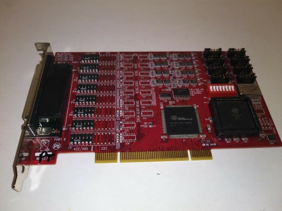 Blastronix 422/485 8 channel PCI card