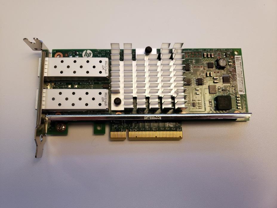 HP NC560SFP+ 10GB Dual Port NIC Adapter Card Low Profile