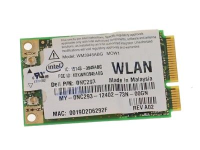 Intel Pro Dell OEM Wireless Wifi Card 3945 802.11 abgMiniCard NC293