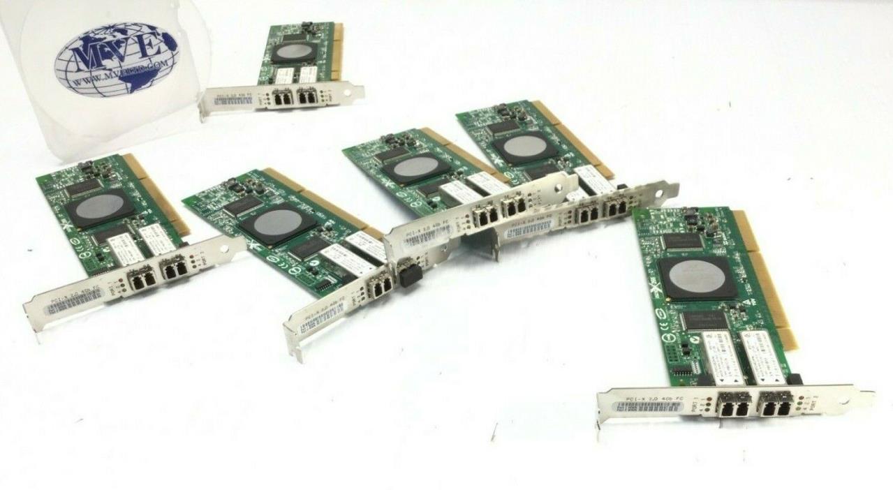 BULK HP AB379-60101 FC2410401-70 FC BUS ADAPTER CARD 4GB 2.0 PCI-X 266 LOT OF 6