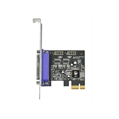 New SIIG IO Card JJ-E01211-S1 DP 1xPort ECP/EPP Parallel PCIe Brown Box