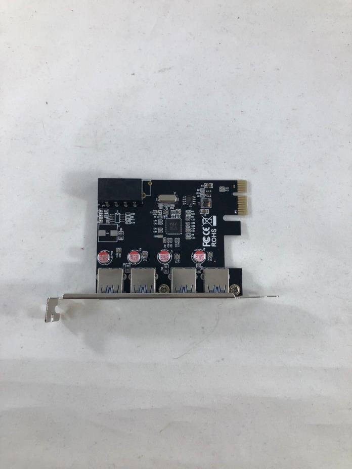 Desktop Optical drive 4port PCI-E to USB3.0 Expansion Card VLI VL805 Top Quality