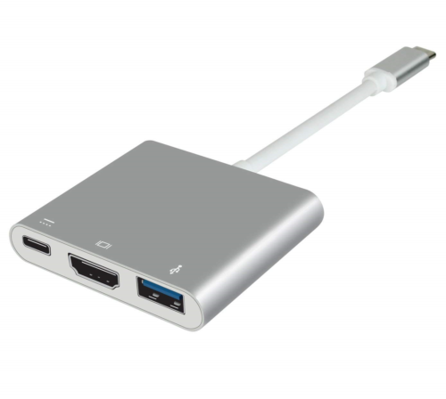 Diamond MD3100CH USB 3.1 Gen1 Type-C to USB 3.0 Type-A, 4K HDMI with Power