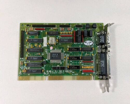 Vintage Acer MIO-400KF Rev C ISA Expansion PCB Board *Tested Working*