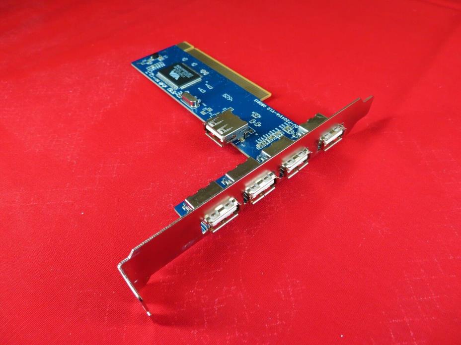 Zonet 4 + 1 Port USB 2.0 PCI Card (VIA Chipset) Model ZUH2215V