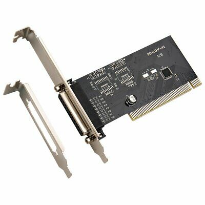 PCI To DB25 LPT Parallel Port Expansion Card With Low Profile Bracket Converter