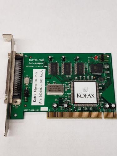 Kofax Adrenaline 650i PCI Controller Card 16700025-000 Rev. C1