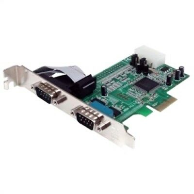 2 Port Pcie Serial Adapter Card With 16550