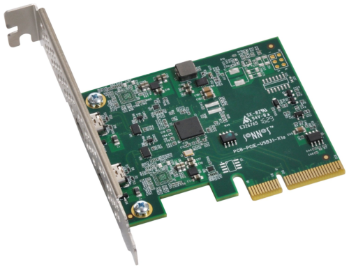 Sonnet Allegro USB 3.1, Two-Port USB-C 10Gb PCIe Card USB3C-2PM-E