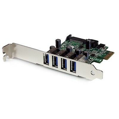 STARTECH.COM PEXUSB3S4V 4 PORT PCI EXPRESS PCIE USB 3.0 CARD - Free ship