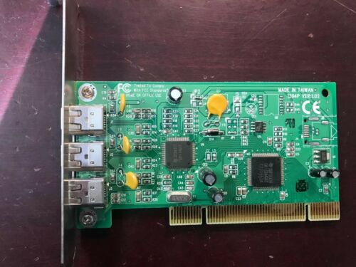 Adaptec AFW-4300A LP 3 Port Fire Wire 1394P Universal PCI-slot Host Adapter