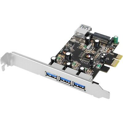 SIIG, INC. JU-P40611-S2 ADD FOUR SUPERSPEED USB 3.0 PORTS TO YOUR PCIE-ENABLE...