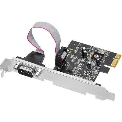SIIG, INC. JJ-E01111-S1 DUAL PROFILE PCI EXPRESS 1-PORT RS232 SERIAL ADAPTER