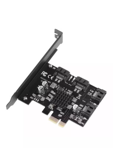 PCI-E PCI Express to SATA3.0 4-Port SATAIII 6G Expansion Controller Adapter Card