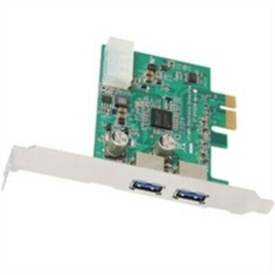 New AcomData IO Card ADPU3-PCIX SuperSpeed USB3 2Port PCI Express Card Retail