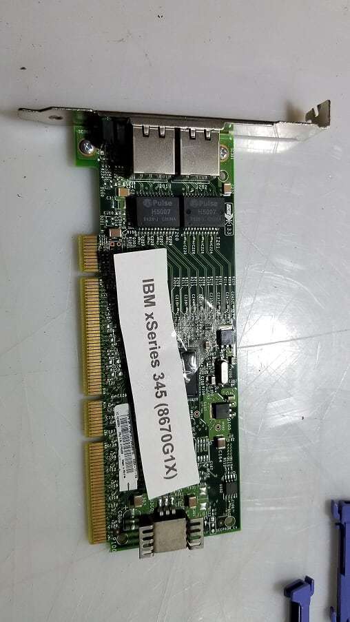 31P6409 IBM dual port network adapter 1000BASE-T PCI-X 133 compatible Broadcom B