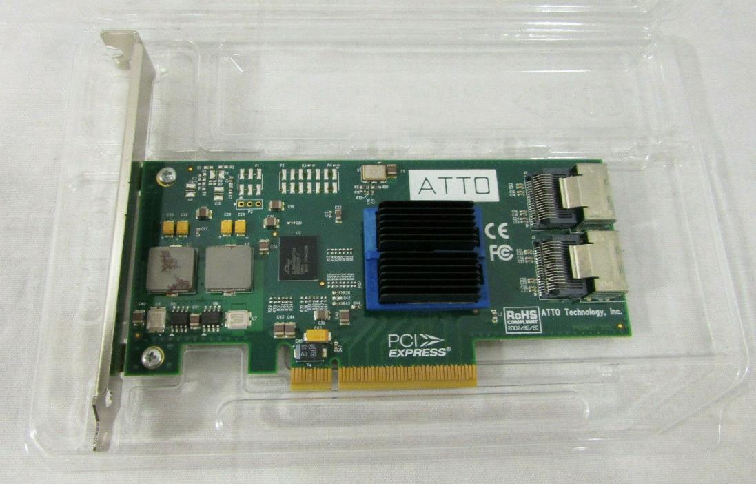 ATTO ESAS-H608-000 ExpressSAS H680 8-Port Internal, PCIe 2.0 to 6GB Host Adapter