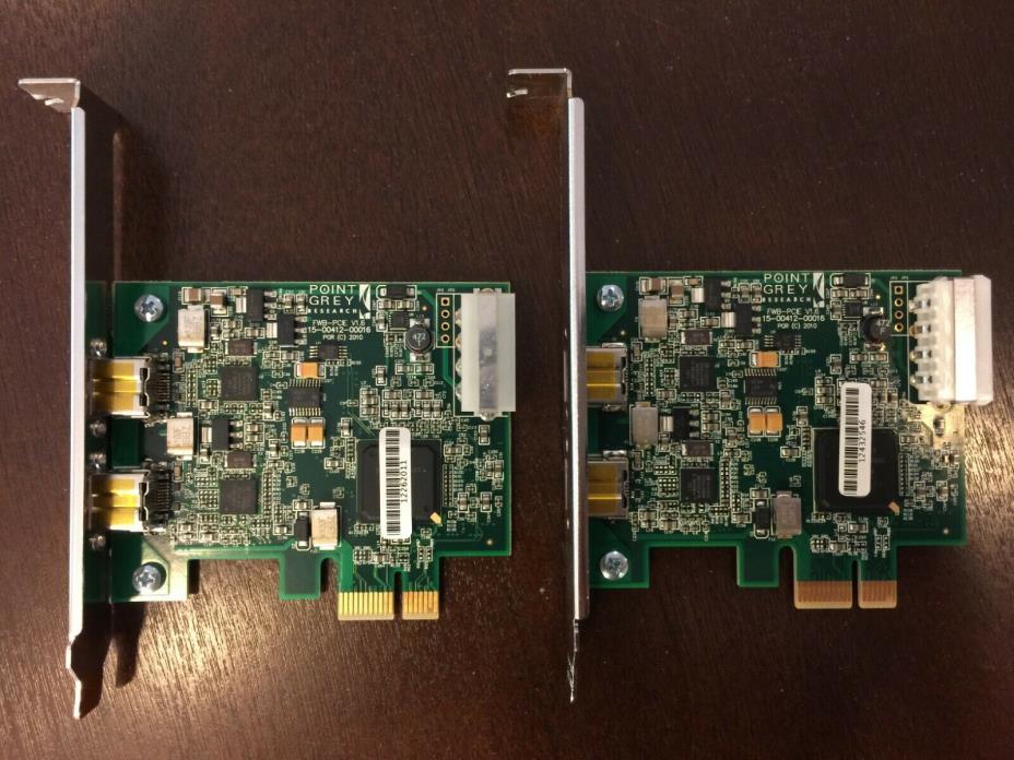 Point Grey Research FWB-PCIE-02 v1.6 FirePro 1394b 2-Port FireWire PCIe Card Hub