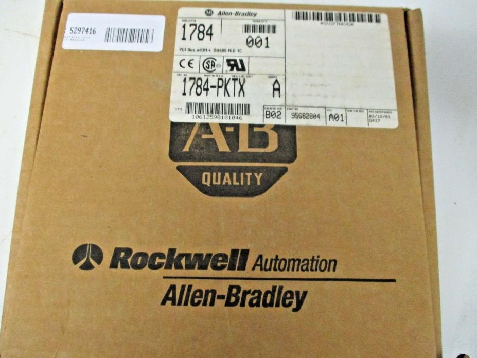 NEW ALLEN-BRADLEY PKTX COMMUNICATION CARD SER A 1784-PKTX